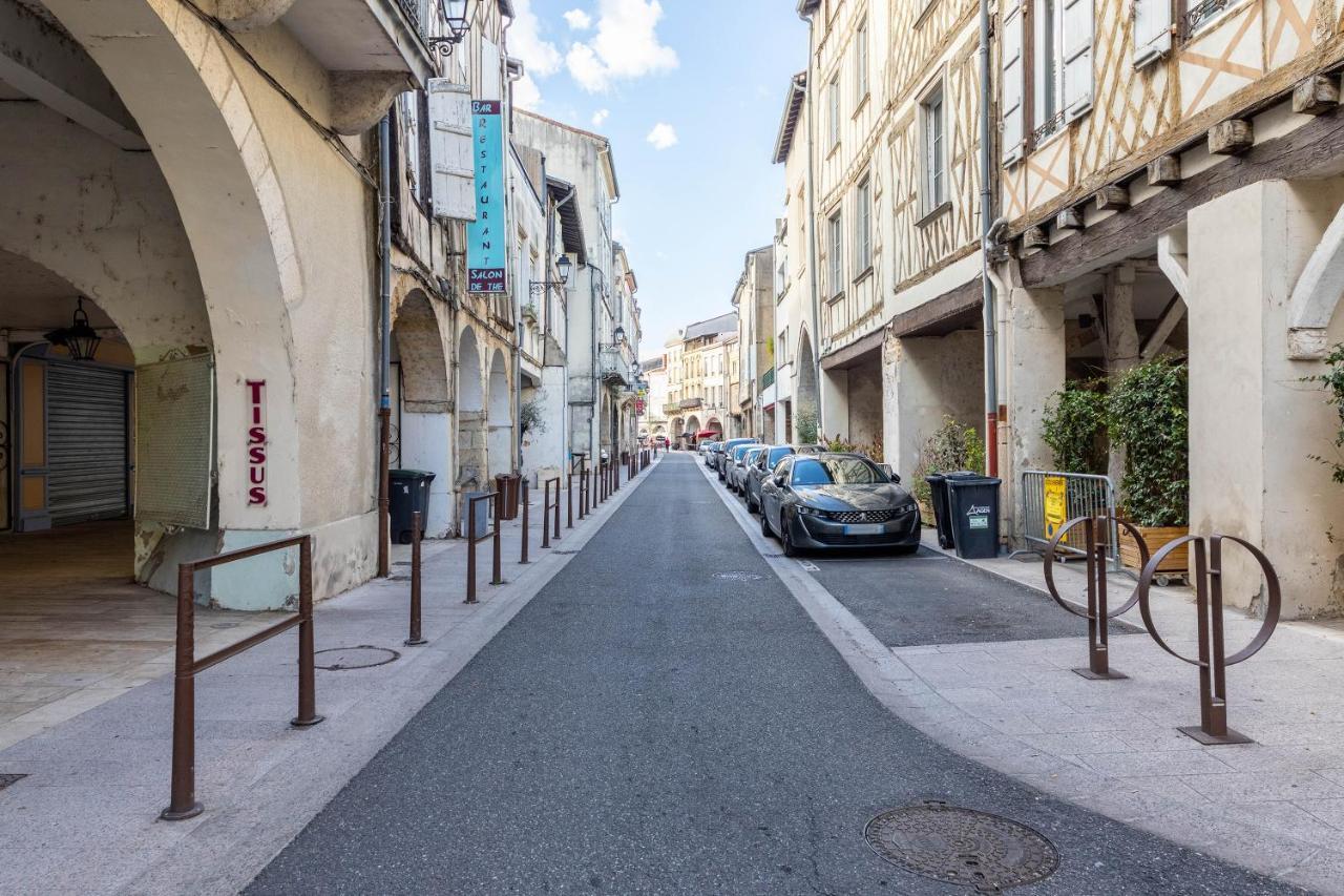 Appar Quartier Calm Coeur De Ville アジャン エクステリア 写真